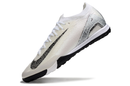 Chuteira Society Nike Air Zoom Mercurial Vapor 16 Elite TF - Prata e Preto