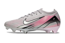 Chuteira Nike Air Zoom Mercurial Vapor 16 Elite FG - Prata e Rosa