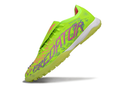 Chuteira Society Adidas Predator Elite Fold-Over Tongue TF - Verde, Rosa e Roxa