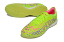 Tênis Futsal Adidas Predator Elite Fold-Over Tongue IC - Verde, Rosa e Roxa