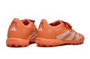 Chuteira Society Adidas Predator Elite Fold-Over Tongue TF - Laranja e Azul