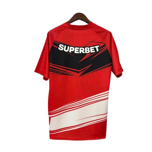 Camisa São Paulo 25/26 Treino - Vermelha - Versão Torcedor