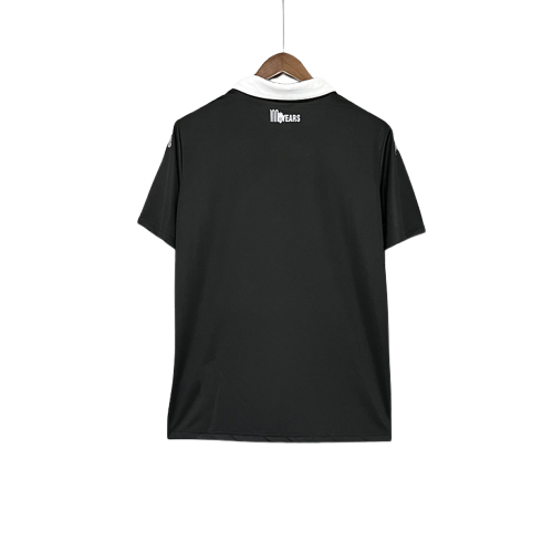 Camisa Mônaco 25/26 Edição 100º Aniversário - Preta - Versão Torcedor
