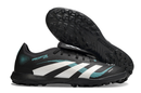 Chuteira Society Adidas Predator Elite Fold-Over Tongue TF - Preta, Prata e Azul