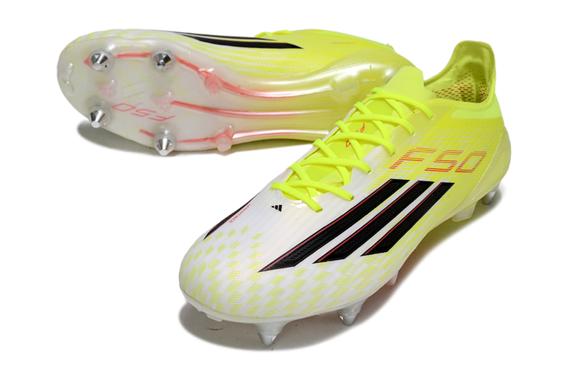 Chuteira Adidas F50 Elite SG - Verde e Branca