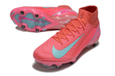 Chuteira Nike Zoom Mercurial SuperFly 10 Elite SG - Vermelha, Rosa e Azul