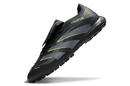 Chuteira Society Adidas Predator Elite Fold-Over Tongue TF - Preta, Cinza e Verde