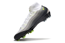 Chuteira Nike Mercurial Superfly 10 Air Max 95 Elite FG - Branca e Preta