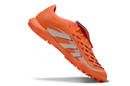 Chuteira Society Adidas Predator Elite Fold-Over Tongue TF - Laranja e Azul