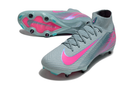 Chuteira Nike Zoom Mercurial SuperFly 10 Elite SG - Azul e Rosa