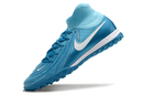 Chuteira Nike Phantom Luna TF - Azul e Branca