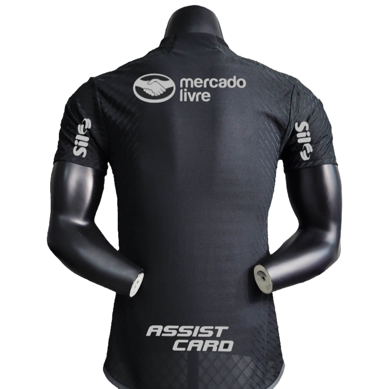 Camisa Flamengo 23/24 III Third - Todos os Patrocínios - Versão Jogador