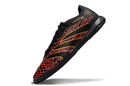 Tênis Futsal Adidas Predator Elite Fold-Over Tongue IC - Preta, Laranja e Dourada