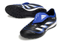 Chuteira Society Adidas Predator Elite Fold-Over Tongue TF - Preta, Azul e Branca