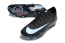 Chuteira Nike AIR Zoom Mercurial Vapor 16 Elite FG - Preta e Azul - Pack Shadow