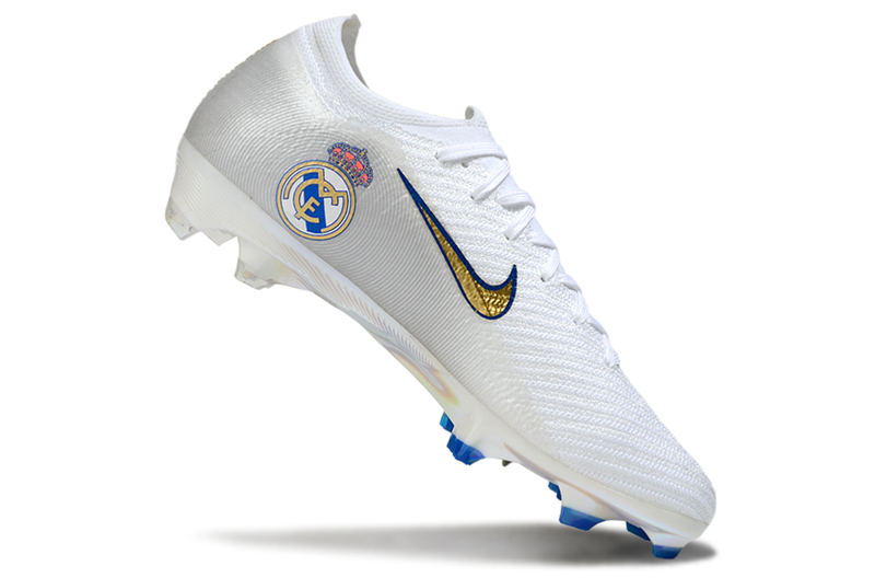 Chuteira Nike Air Zoom Mercurial Vapor Real Madrid 16 Elite FG - Branca
