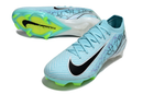 Chuteira Nike Air Zoom Mercurial Vapor 16 Elite FG - Azul e Verde