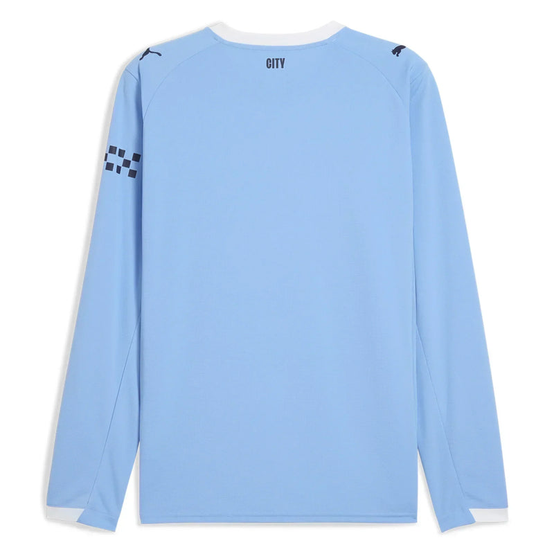 Camisa Manchester City 25/26 I Home - Manga Longa